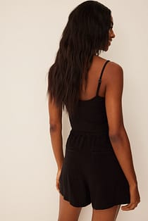 Shorts med elastisk midje
