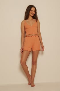 Recycelte Babylock Mini-Shorts