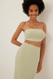 Double Seam Corset Top