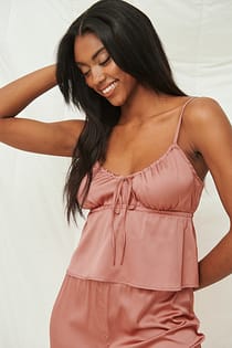 Satin Detail Singlet