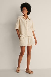 Økologisk terry Cloth skjorte