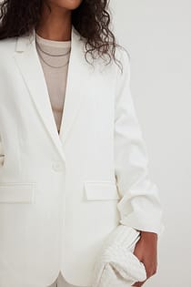 Blazer droit oversize