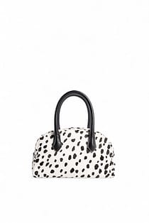 Printed Leather Handbag