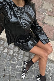 PU Zip Jacket