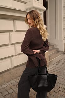 Blouse met zijsplit