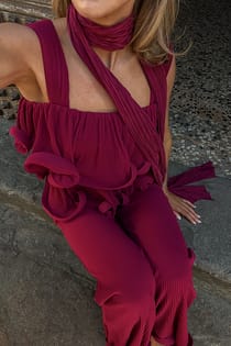 Structure Frills Top