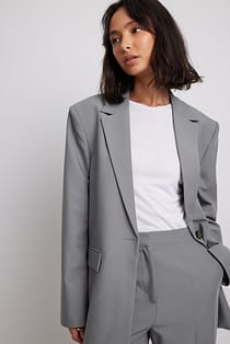 Blazer oversize habillé