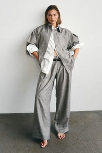 Waistband Detailed Pants
