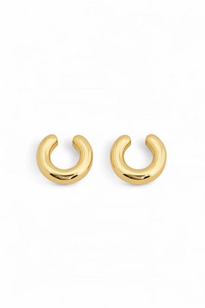 Gold 2-pack guldpläterade earcuffs