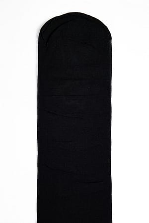 Black Medias transparentes de 20 deniers
