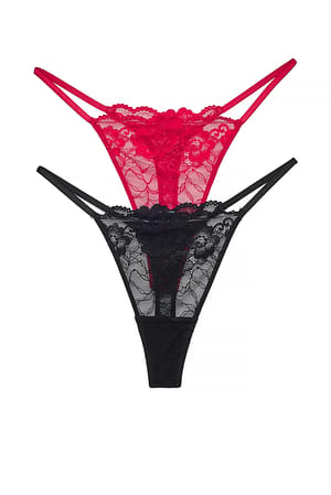 Red Tanga im 2er-Pack