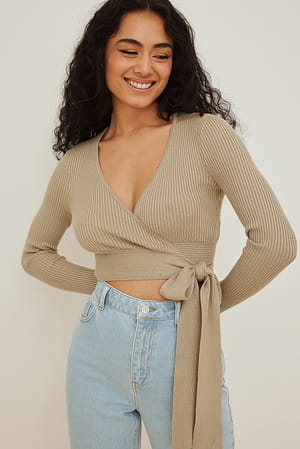 Wrapped Crop Top
