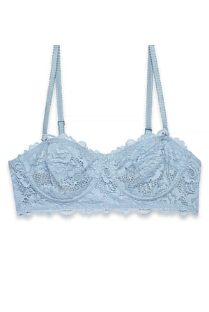 Dusty Blue Balconette Bandeau