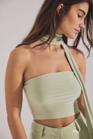 Slate Green Bandeautop