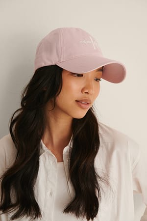 Pink Monogram Cap