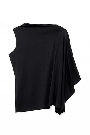 Black Topp med kappe
