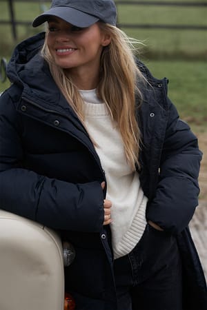 Enkel stickad tröja