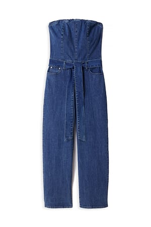 Blue Denim Jumpsuit