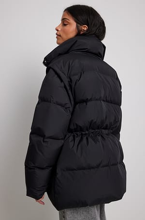 Black Veste matelassée