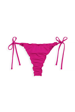 Purple Fushsia Bikinitrusse med løbegang
