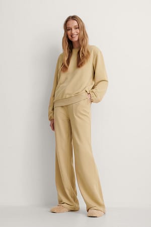Beige Jogginghose