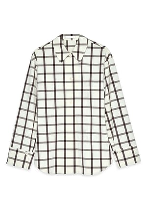 Check Fitted Tailored Shirt