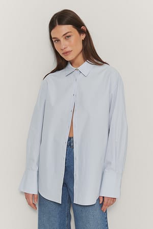 Light Blue Oversized shirt