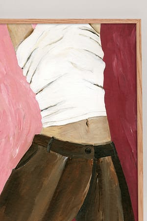 Print Hanna Petersson Pleated Poster