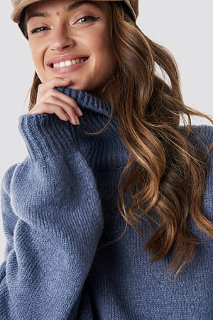 Knitted Polo Sweater
