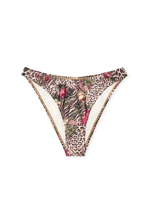 Leo Mix Högt skuren bikinitrosa