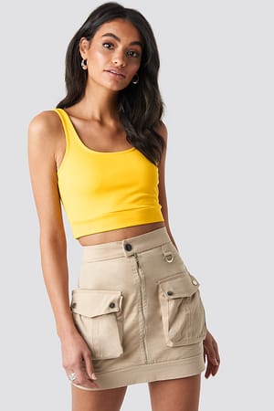 Cargo Mini Skirt