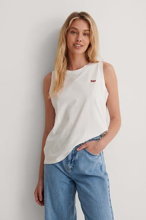 White Dara Tanktopp