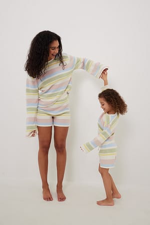 Multicolor Light Knitted Shorts