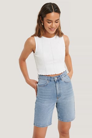 Light Blue Denimshorts