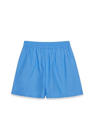 Blue Lang shorts i bomull