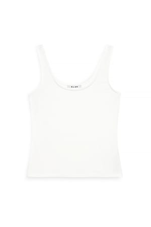 White weites Tanktop