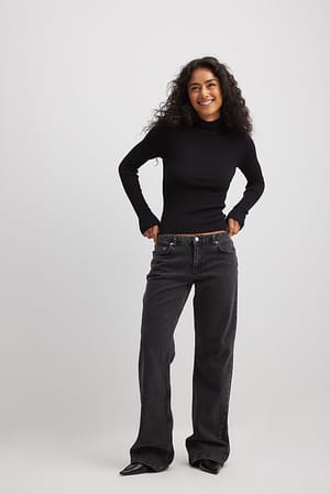 DK Grey Hüftjeans