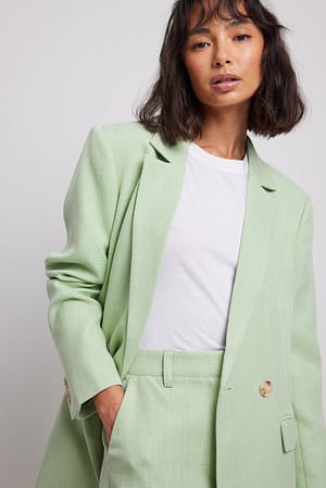 Light Green Dobbeltradet jakke