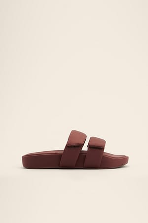 Dark Brown Slippers
