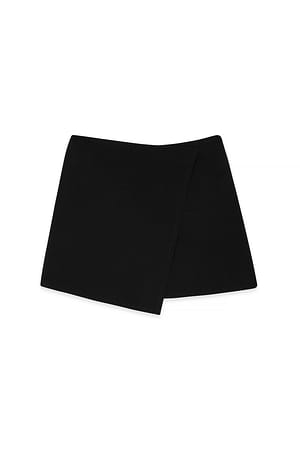 Black Minislå om-nederdel