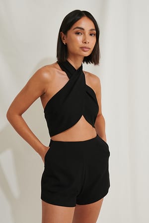 Black Minishort