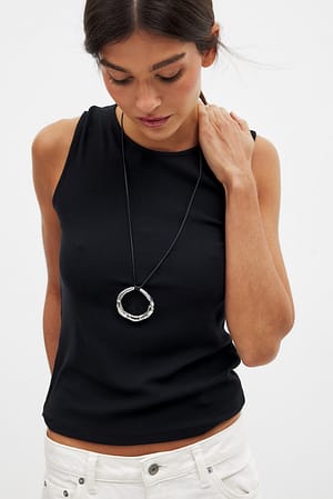 Black Modal Unterhemd