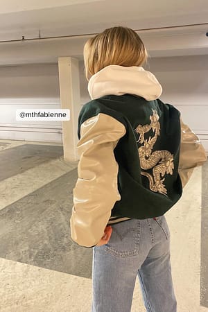 Green Varsity Ocean Jacket