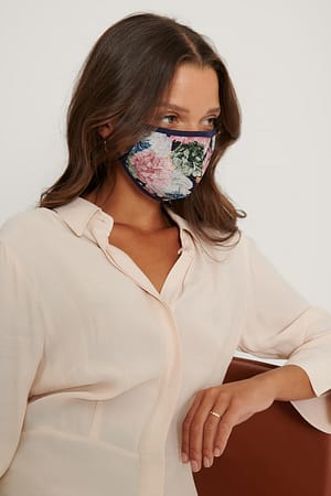 Pink/Blue 3Er-Pack Gesichtsmasken
