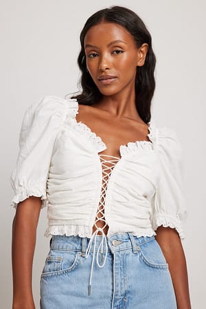 White Top de algodón