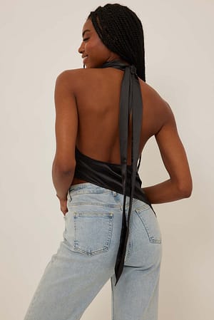 Black Asymmetrisk topp
