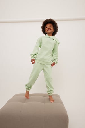 Light Green Basic oversized joggingbroek