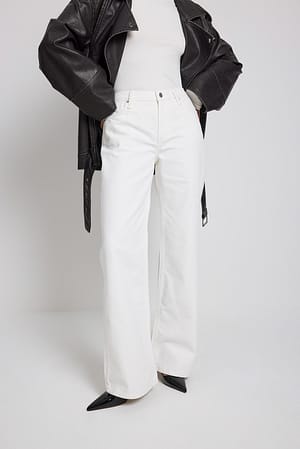 Offwhite Detaljert denim