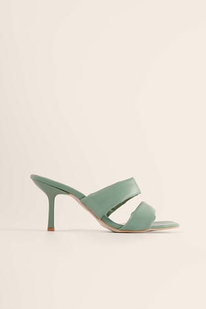 Mint Talons Hauts À Lanières