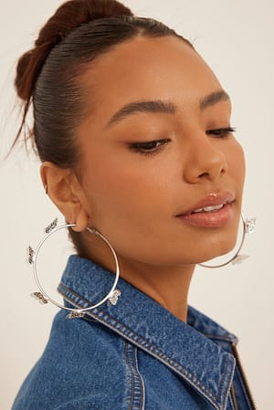 Silver Hoops
